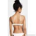 Solid & Striped Women's The Rachel Ruched Bikini Top Pearl B07PH1Z8WY